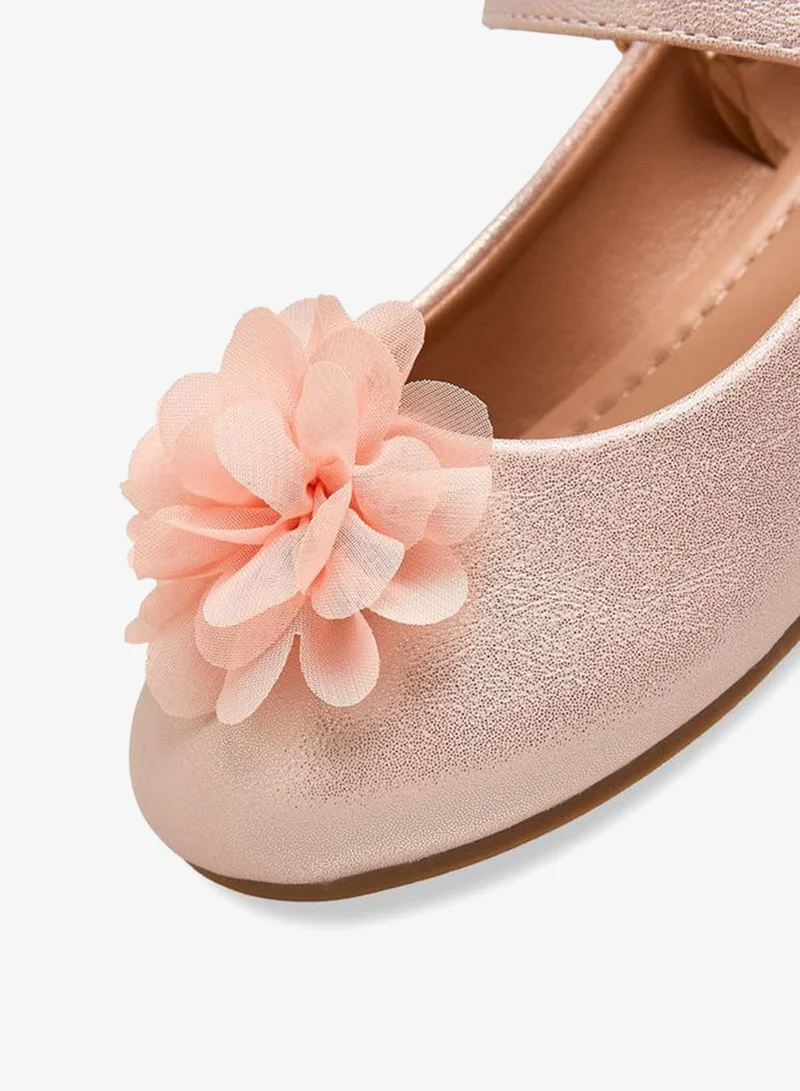 Flora Bella By Shoexpress Flora Bella Girls Floral Embellished Mary Jane Shoes