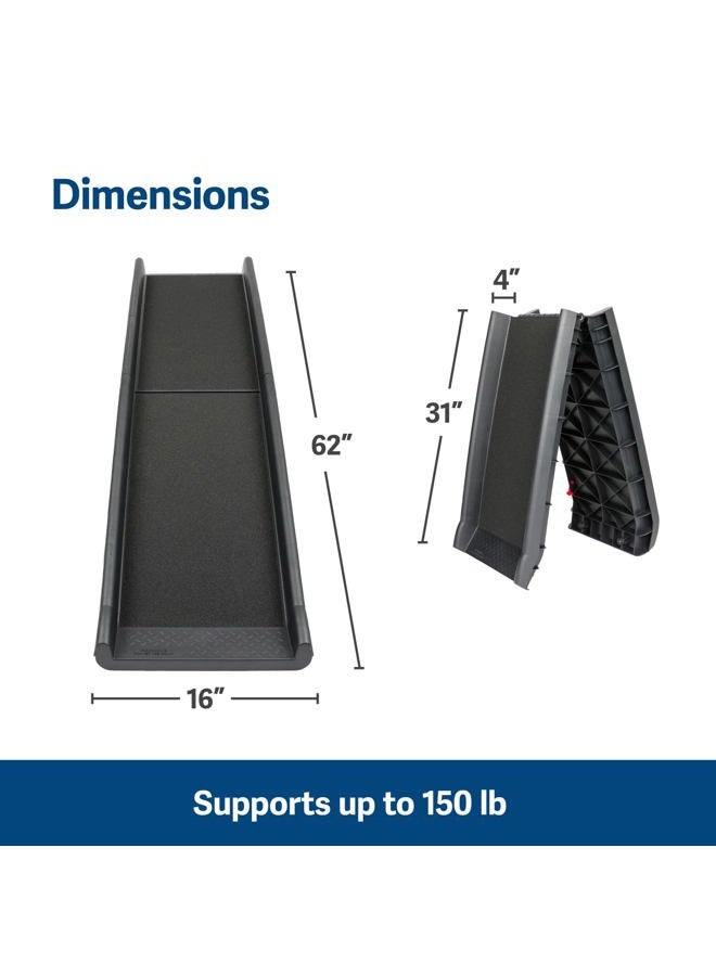 PetSafe Happy Ride Folding Pet Ramp, Portable Lightweight Dog Ramp for Cars, Trucks & SUVs - Image 2