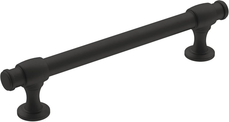 Amerock Cabinet Pull Matte Black 5116 inch 128 mm CentertoCenter Winsome 1 Pack Drawer Pull Cabinet Handle Cabinet Hardware
