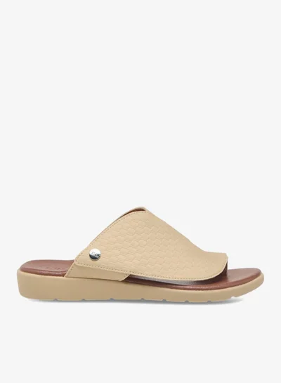 LBL by Shoexpress Men'S Textured Slip-On Arabic Sandals