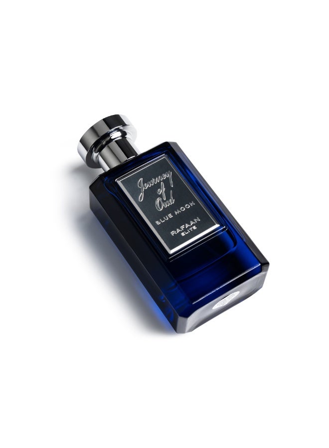 RAFAAN Journey Of Oud – Blue Moon Eau De Parfum 100ml by Rafaan – Long-Lasting Woody Amber Fragrance for Men - Image 4