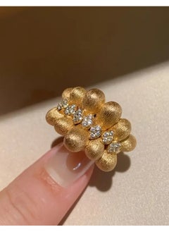 GOLDMAX 21k Gold Plated Ring For Women One Size  - Image 2