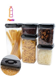 Reko Food Storage Containers, Set - 5-Piece Airtight for Kitchen Pantry and Fridge Organization  - Image 1