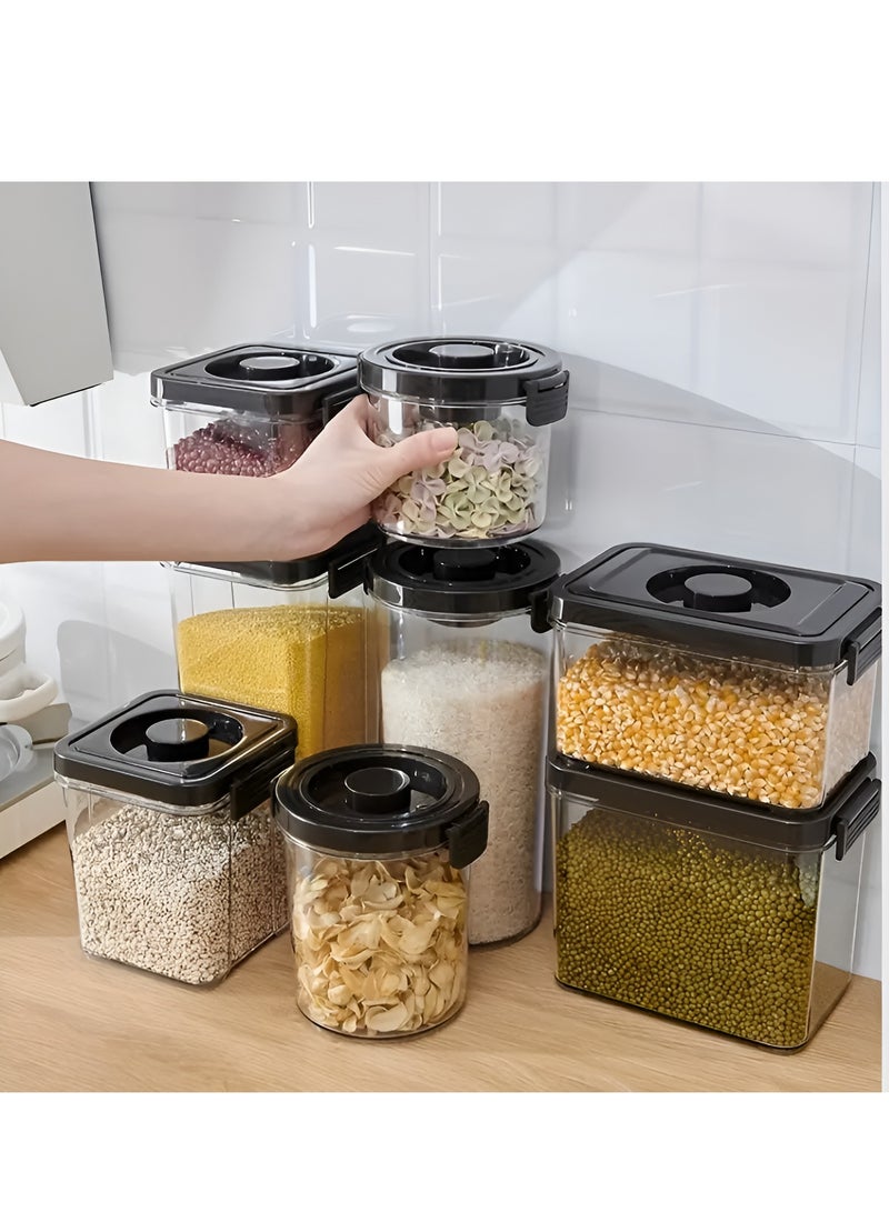 Reko Food Storage Containers, Set - 5-Piece Airtight for Kitchen Pantry and Fridge Organization - Image 2