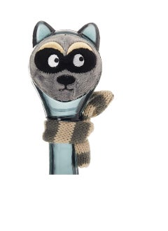 GIGWI Gigwi Plush Friendz With Knitting Scarf, Grey, 6262  - Image 5