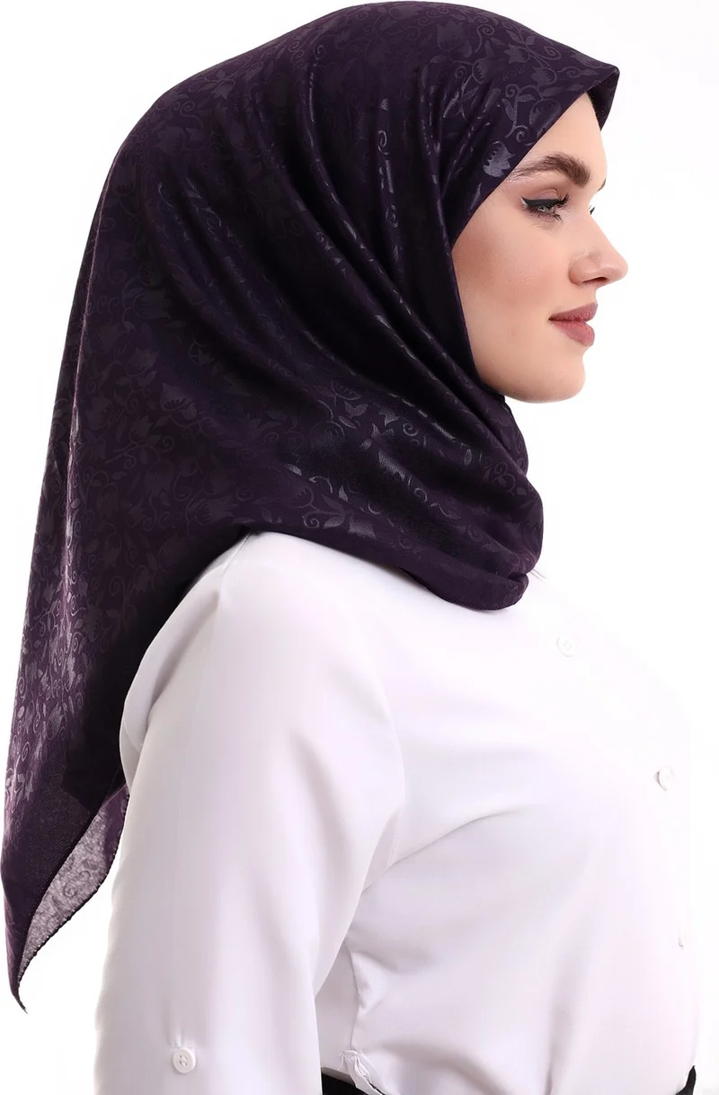 ايهفان اونلاين Kofra Patterned Head Scarf - Purple