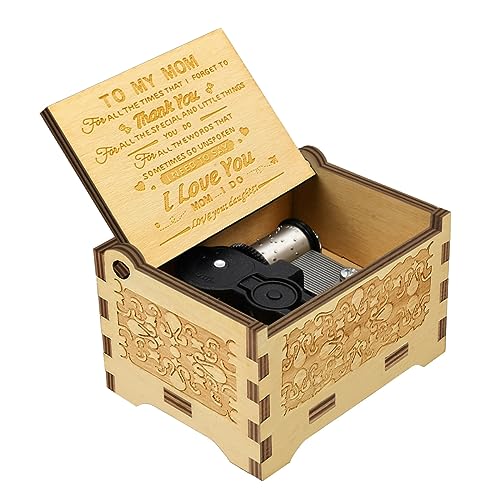 Sooharic Gifts for Mom from Daughter, Music Box for Mom Gifts from Daughter, Suitable for Birthday/Christmas/Mother's Day/Keepsake - Image 2