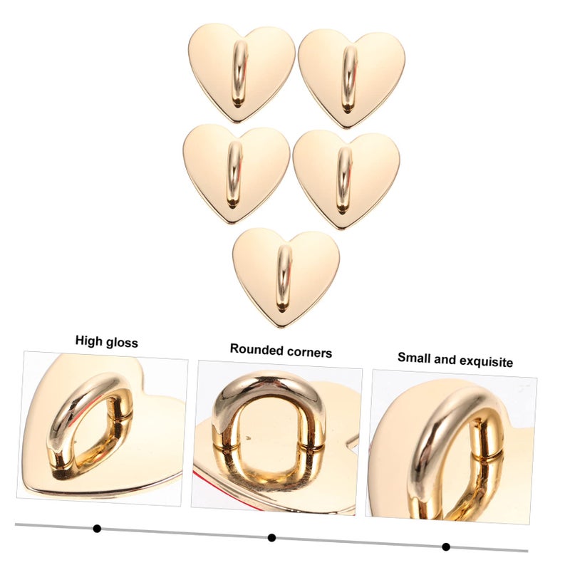 Adhesive Metal Heart Shaped Phone Grip Ring Stand Finger Hook Case For Mobile Phone - Image 4