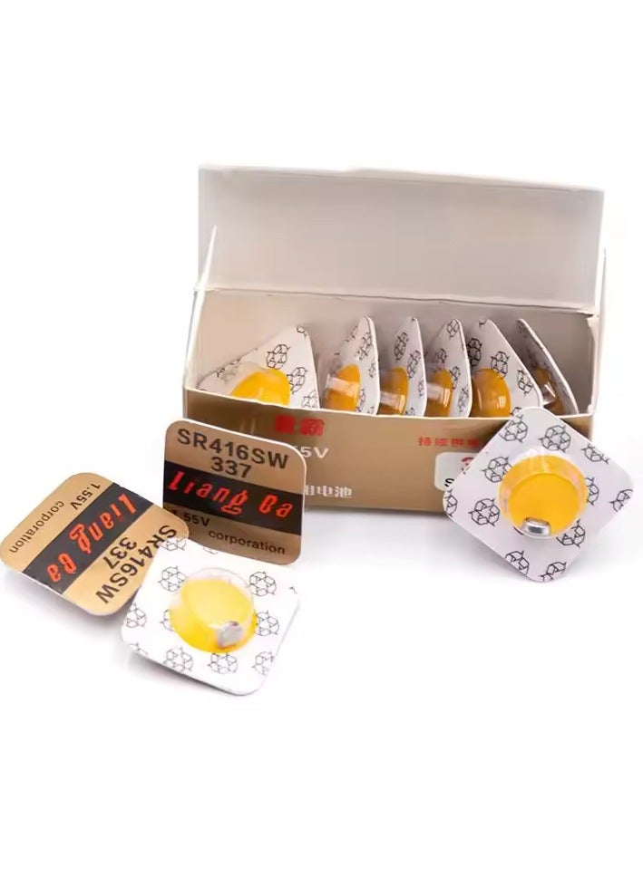 GenPro SR416SW 337 Battery – Silver Oxide Battery Up to 20 Hours for Wristwatches and In-Ear Headphones - Image 2