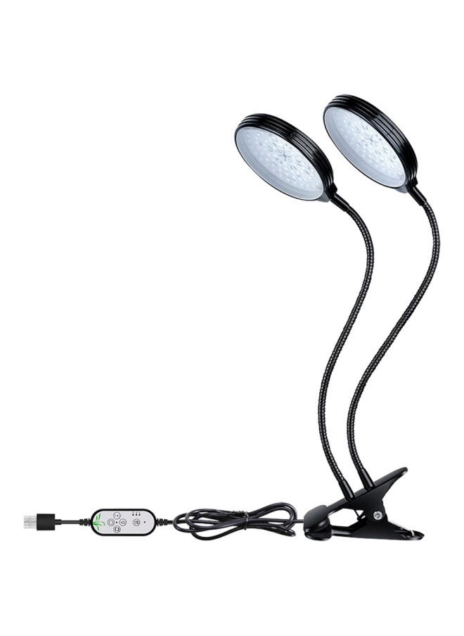 نيبمينينت مصباح LED يساعد على نمو النباتات مزود بمنفذ USB من قطعتين أسود 18x11x13Ø³Ù†ØªÙŠÙ…ØªØ±  - Image 1