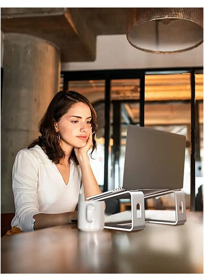 APEX Laptop Stand, Ergonomic Aluminum Laptop Computer Stand, Detachable Laptop Riser Notebook Holder Stand  - Image 2