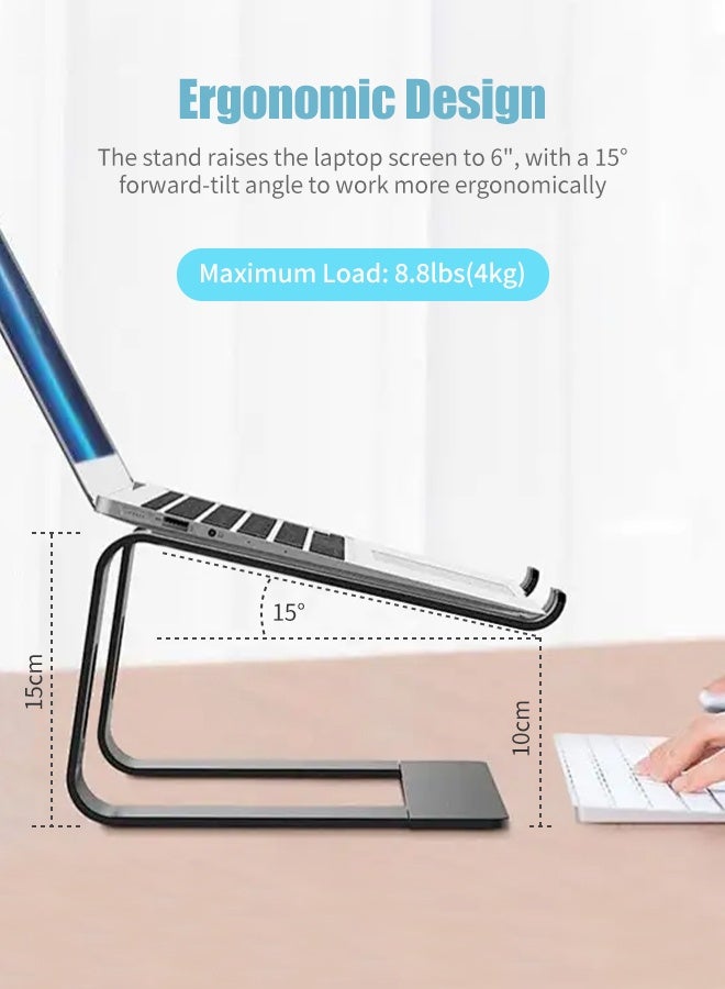 APEX Laptop Stand, Ergonomic Aluminum Laptop Computer Stand, Detachable Laptop Riser Notebook Holder Stand - Image 5
