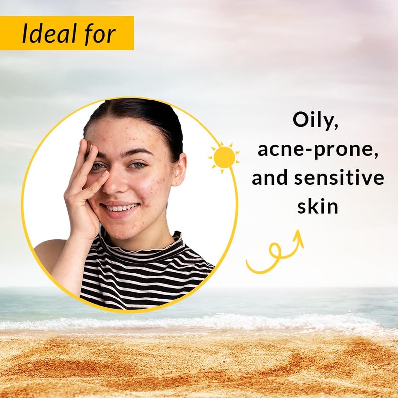 FIXDERMA جل واقي الشمس فيكسدرما شادو RX SPF 55 للبشرة الدهنية واقي شمس بحد أدنى SPF 50 واقي شمس للجسم والوجه واقي شمس هجين مع حماية من UVA و UVB و IR وفيتامين E 75 جرام - Image 4