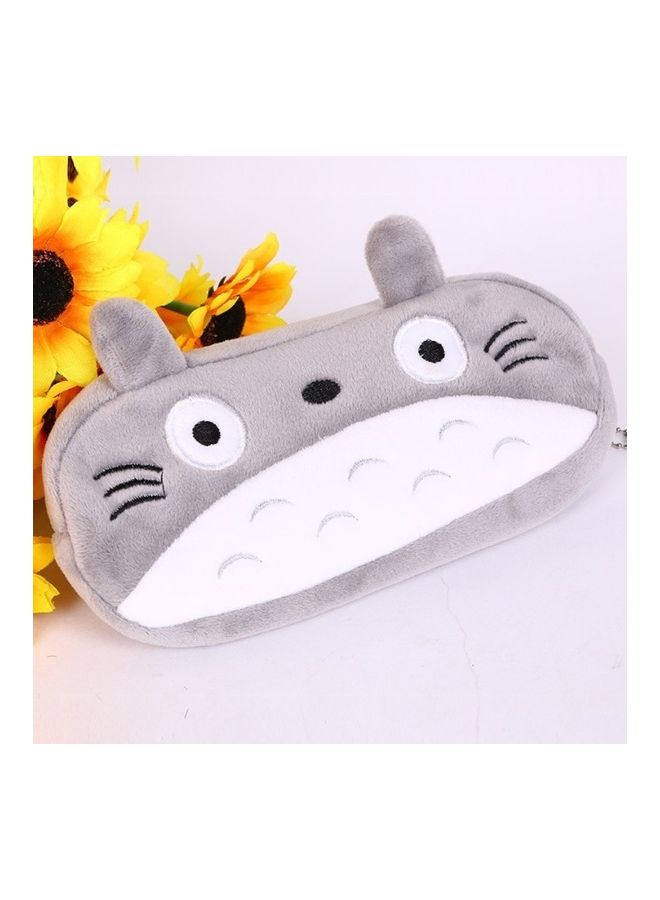 NIBEMINENT Pen Bag Pouch Grey/White - Image 1