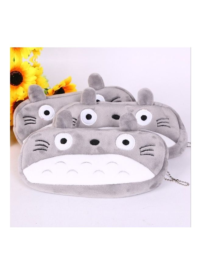 NIBEMINENT Pen Bag Pouch Grey/White - Image 2