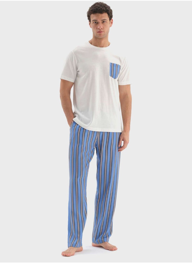 dagi - Nightwear T-Shirt & Trouser Set - Image 1