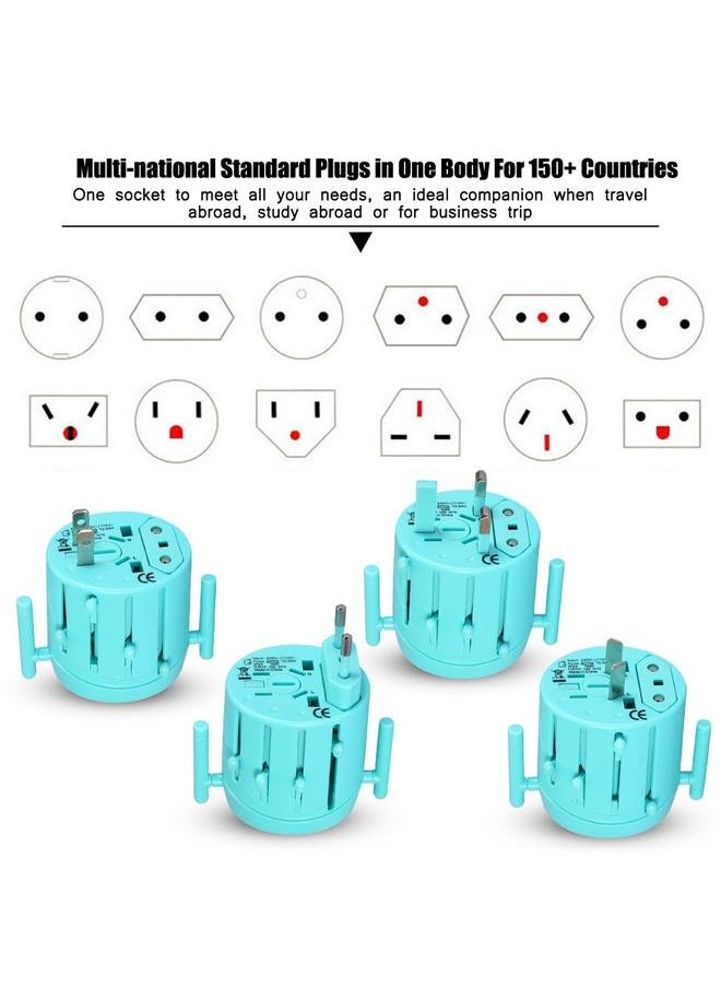 Thoraya Universal Conversion Converter Global Charger Plug Travel Power Adapter Dual USB 100-250V  - Image 5