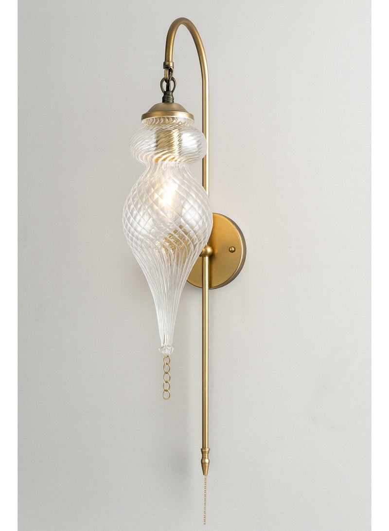 Cluc Jamila wall lamp - Gold - Image 1