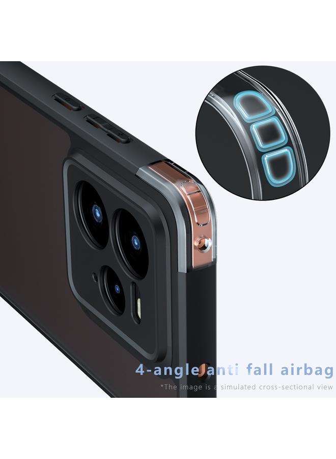 اس-توب جراب لهاتف Realme GT 7 Pro Armor Precise Hole PC Hybrid TPU - Image 5