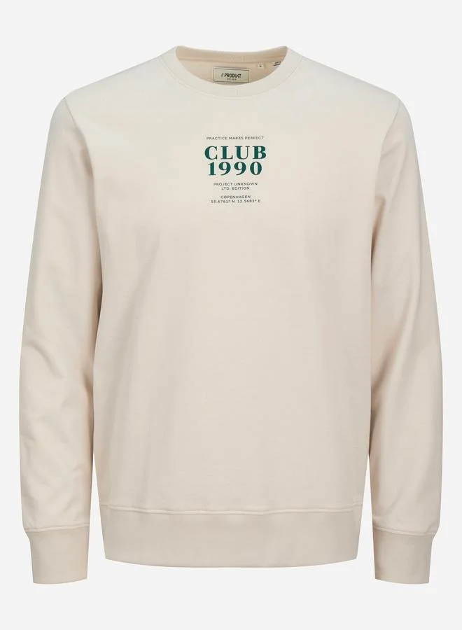 برودكت Produkt Graphic Print Pullover Sweatshirt