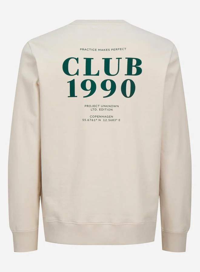 برودكت Produkt Graphic Print Pullover Sweatshirt