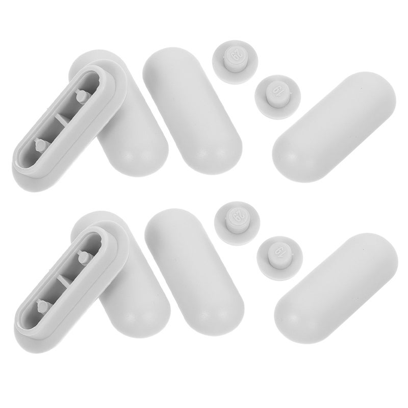 2 Sets Toilet Seat Bumpers Universal Buffer Toilet Lid Attachment Replacement Buffer Spacer Anti Noise Cushion Cover For Bathroom Repair Parts - Image 4