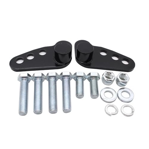 TAKPART 1-3 Rear Adjustable Lowering Links Kit Compatible With Road King Electra Glide 02-16 15 - Image 1