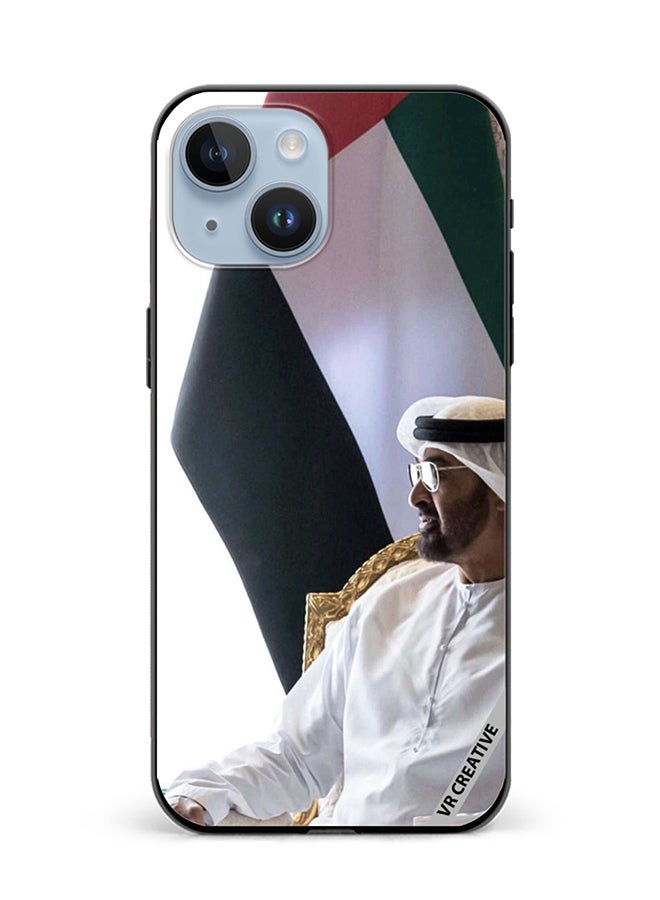 VR CREATIVE Protective Case Cover For Apple iPhone 15 Sheikh Mohamed Bin Zayed Al Nahyan Design Multicolour - Image 1