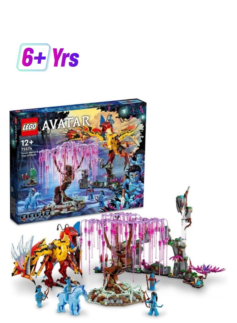 LEGO Avatar Toruk Makto & Tree of Souls 75574 Building Toy Set (1,212 Pieces) - Image 1