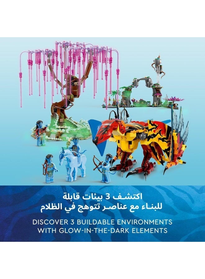 LEGO Avatar Toruk Makto & Tree of Souls 75574 Building Toy Set (1,212 Pieces) - Image 4