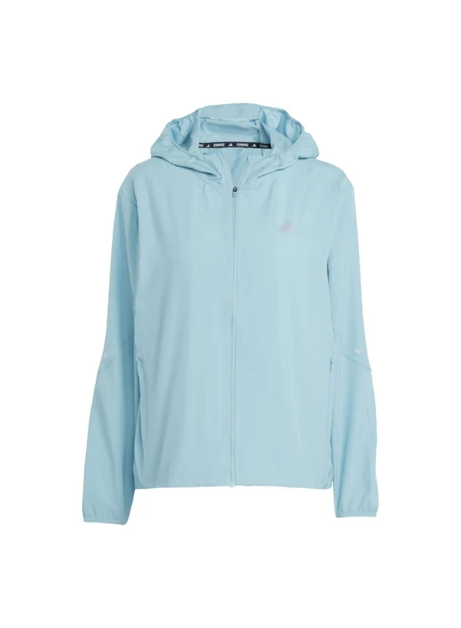 Adidas Adidas Run It Jacket Turquoise Jacket Jackets For Women