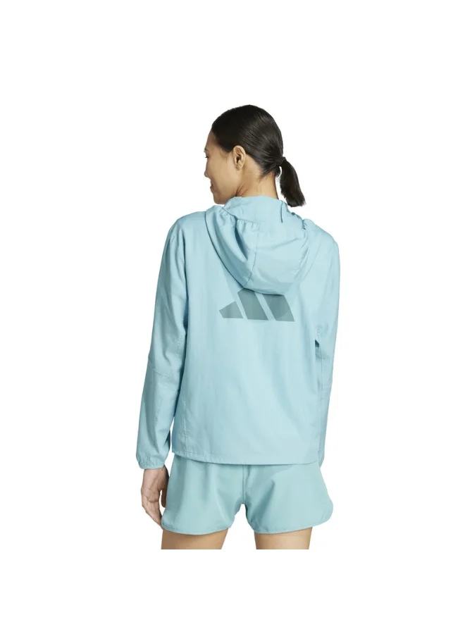 Adidas Run It Jacket Turquoise Jacket Jackets For Women
