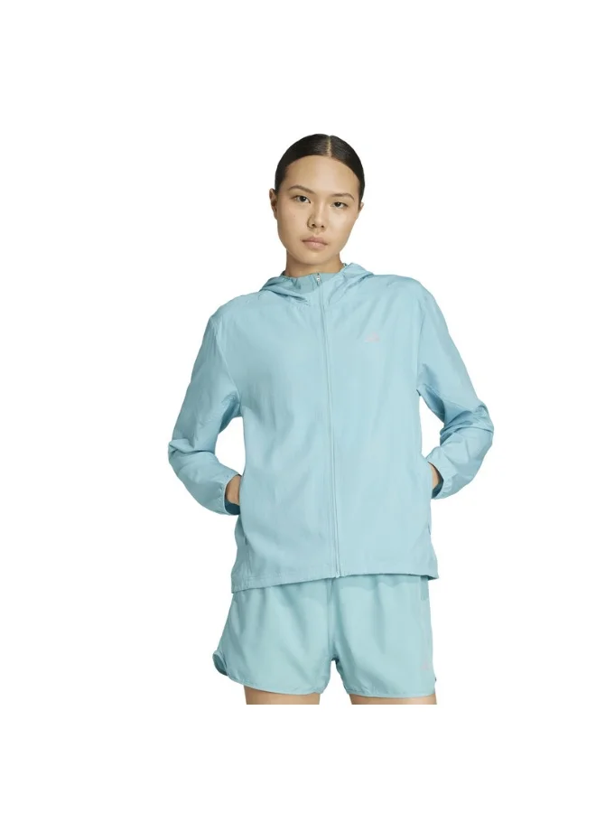 Adidas Adidas Run It Jacket Turquoise Jacket Jackets For Women