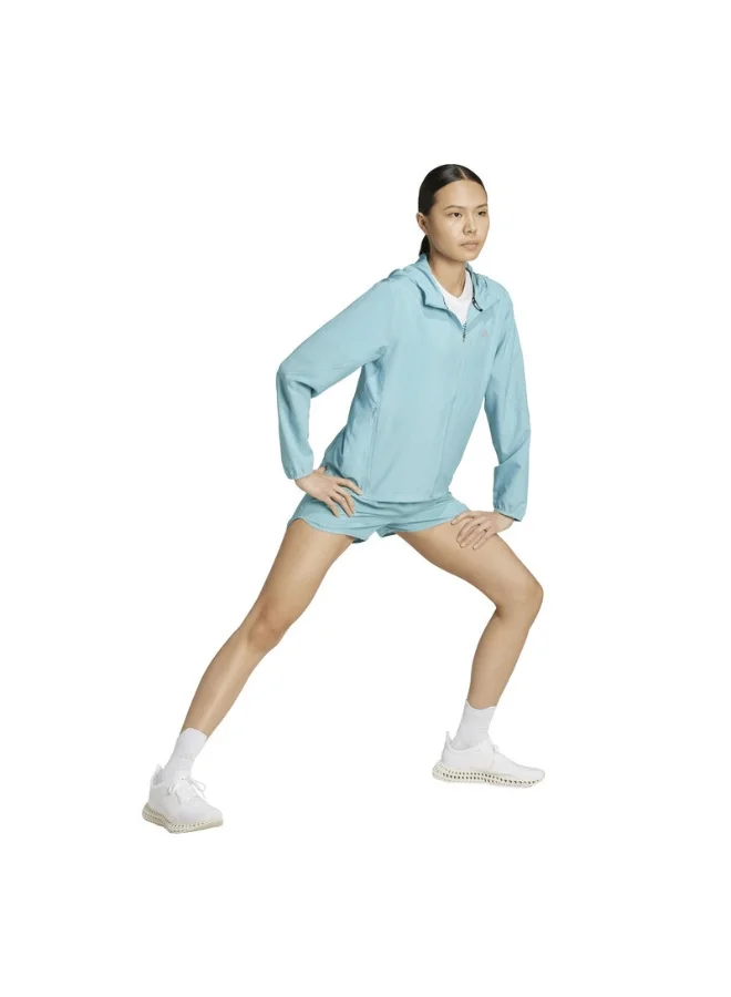 Adidas Run It Jacket Turquoise Jacket Jackets For Women