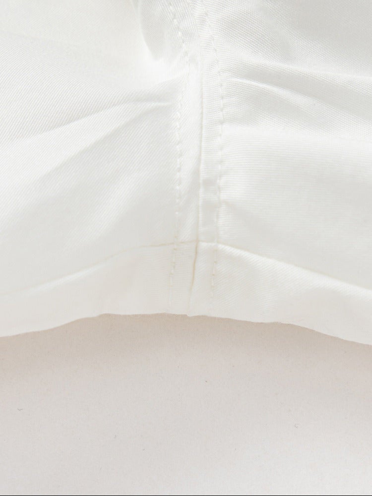 بالابالا شورت طفل قطن مع جيوب هلالية الشكل للبنات - Image 5