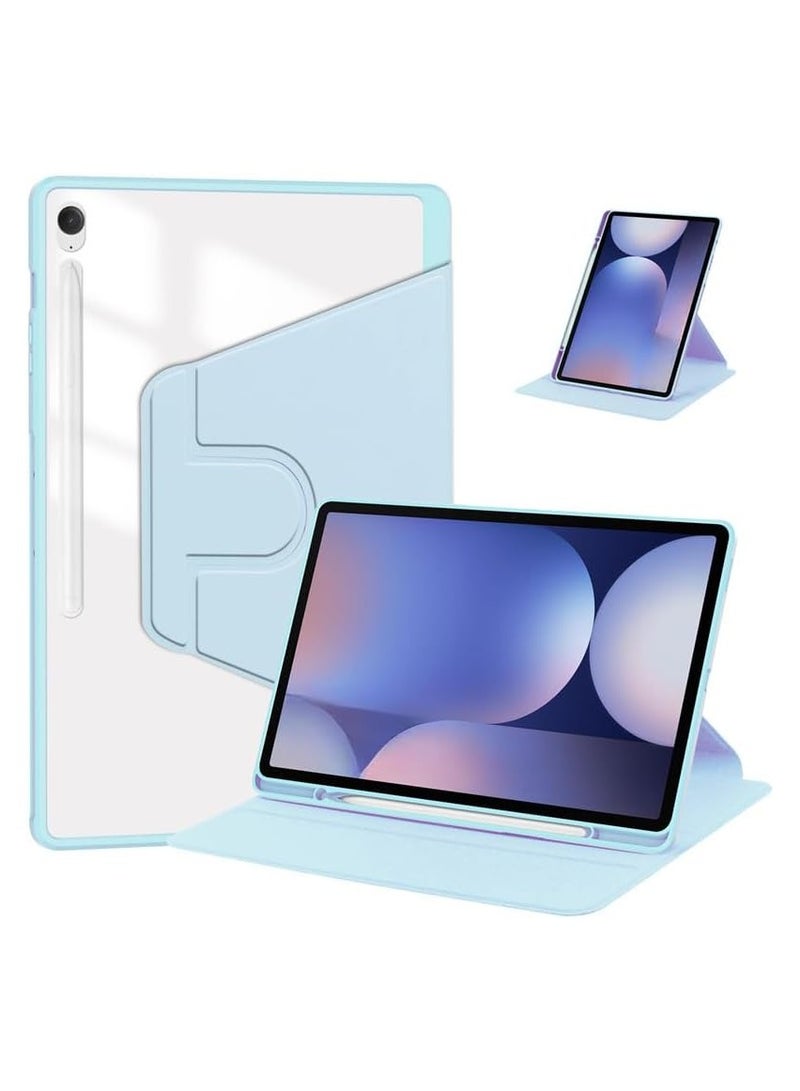general Case Compatible with Samsung Galaxy Tab S10 FE Plus 13-inch (2025) Tablet, Swivel Stand Flip Smart Case with Pen Slot & Auto Sleep/Wake