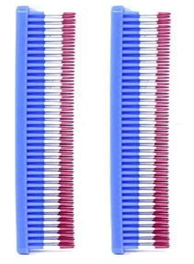 AISHU Set of 2 Professional carbon fibre Anti-Static 3 Line Teeth Comb - Unbreakable Combs (Experience the Most Advanced Convenient Style of Combs) - Image 2