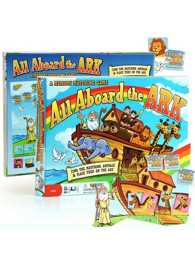 Continuum Games All Aboard The Ark Board And Matching Game Kids Ages 4 And Up - Image 2