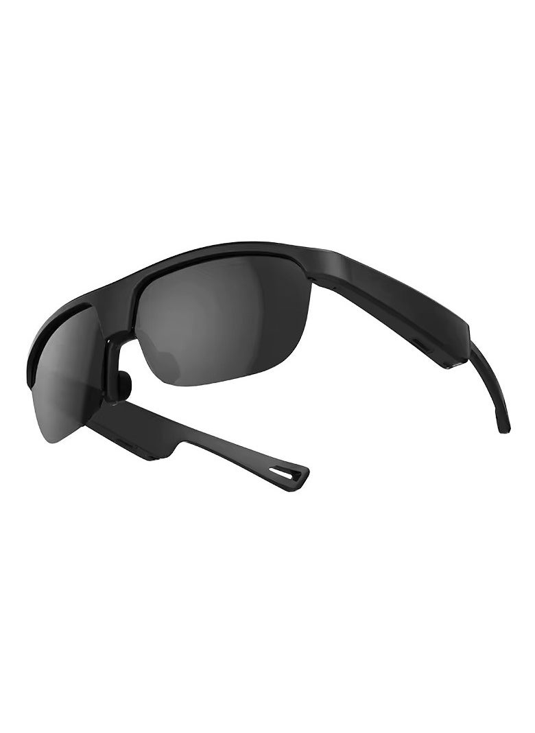 Generic Smart Bluetooth Glasses M6Pro Sunglasses Black Technology Bone Conduction Outdoor Cycling Driving Long Battery Life (Black)  - Image 2