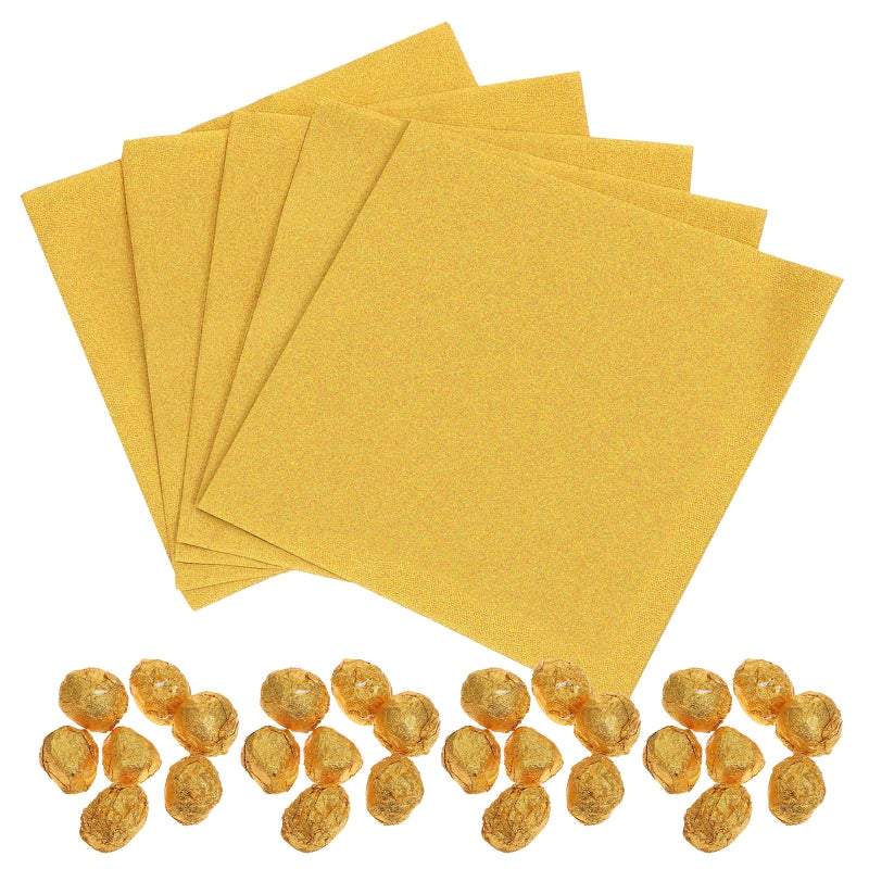 500pcs Chocolate - 15 X 15cm Aluminium Foil Wrapping Papers Sweets Paper Food Foil Wrapper For Candy Packaging Decoration - Image 5