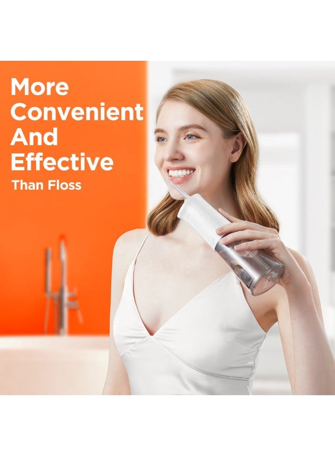 Bitvae BV C2 Dental Water Flosser for Teeth Cordless Oral Irrigator with 3 Cleaning Modes 6 Jet Tips and 260ML Water Tank USB Rechargeable IPX7 Waterproof Dental Flosser for Braces and Gum Care - Image 5