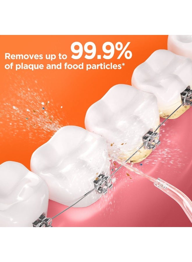 Bitvae BV C2 Dental Water Flosser for Teeth Cordless Oral Irrigator with 3 Cleaning Modes 6 Jet Tips and 260ML Water Tank USB Rechargeable IPX7 Waterproof Dental Flosser for Braces and Gum Care - Image 4