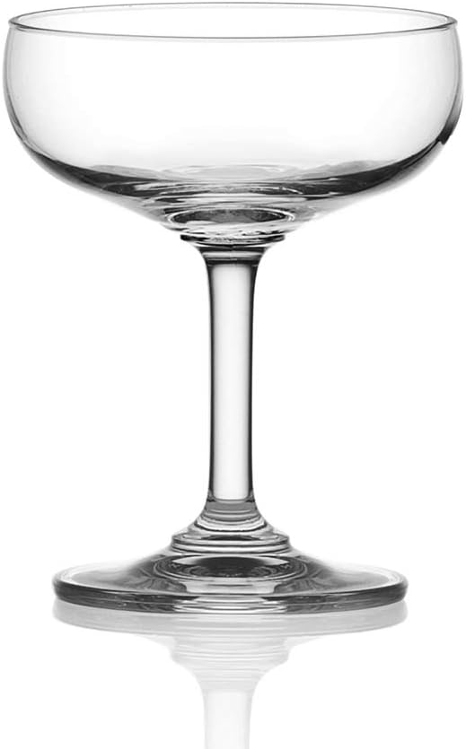 Ocean 1501S05 Classic Saucer Champagne Glass 135Ml Pack Of 6, Transparent - Image 2
