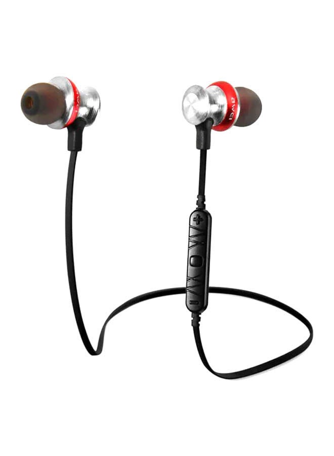 نيبمينينت سماعة أذن داخلية بتقنية البلوتوث مزودة بميكروفون أسود/ فضي - Image 1