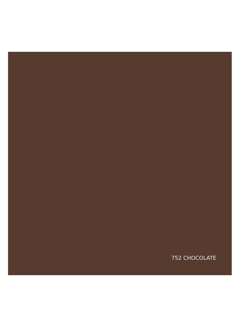 NATIONAL PAINTS دهان إينامل شوكولاتة 752 من الوطنية، تشطيب زيتي لامع للأسطح الخشبية والمعدنية - Image 2