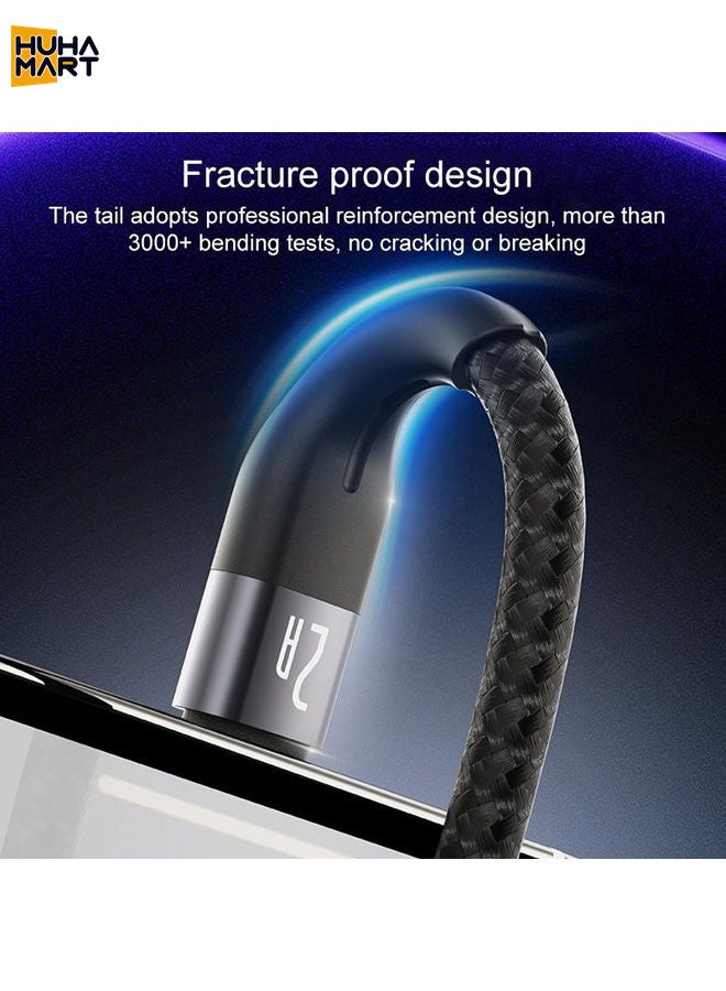 HuHa Mart Yesido CA121C 2A USB to USB-C / Type-C Fast Charging Data Cable, Length:1m  - Image 3