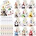 Wiwiqing 36 Pcs Christmas Birthday Gifts Birthday Plush Bulk 12 Mini Stuffed Animals with 12 Cards and 12 Bags for Students Plush Animal Toys for Christmas Classroom Gifts Xmas Party Bag Fillers - Image 2