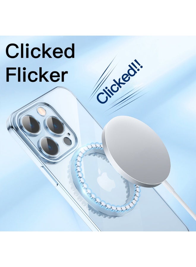 Lens Protector MagSafe Electroplated Phone Case For iPhone 14 Pro Max (Rose Gold) - Image 5