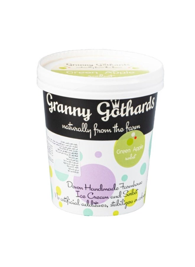 Fruit Sorbet, Green Apple - 500ml, UK