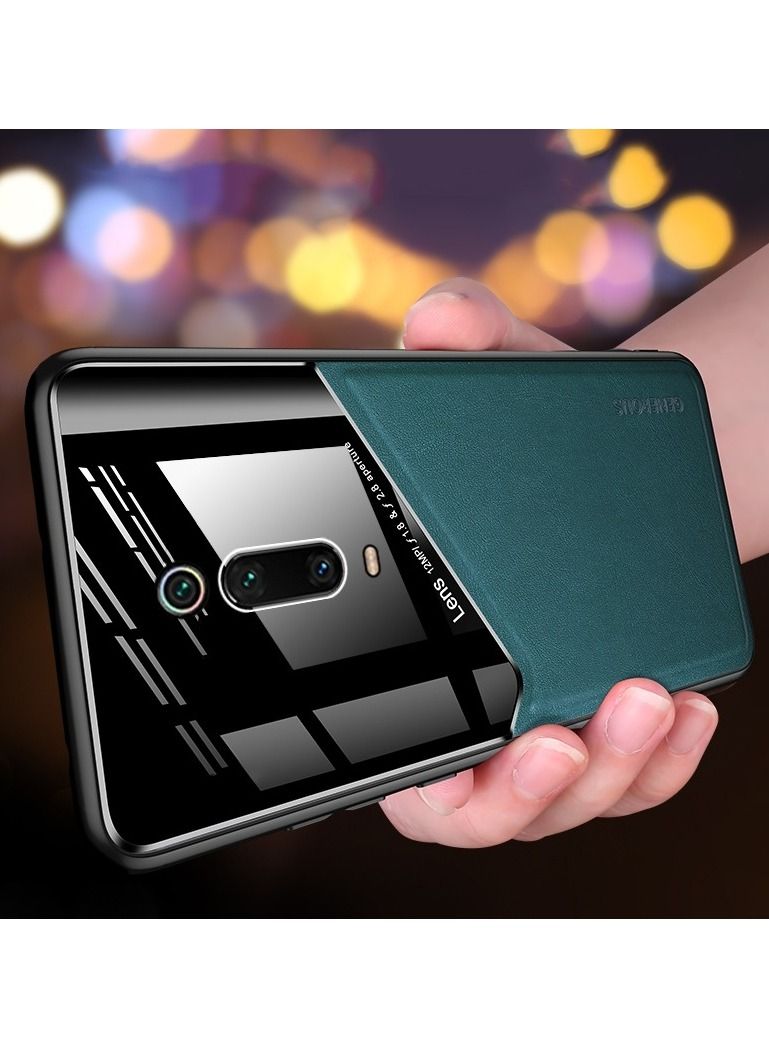 Case Leather Texture Car Magnetic Phone Cover For Xiaomi Mi 9T/Redmi K20/K20 Pro_Blue - Image 5